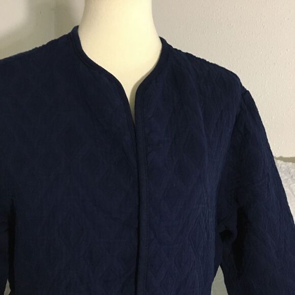 H&M Navy Belted Jacket Size XS - Picture 5 of 10